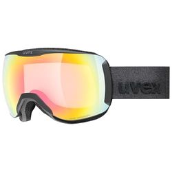 uvex downhill 2100 V - lunettes de ski pour adults - auto-teinté - anti-buée - black m.dl/rainb-cl - one size