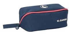 Safta M050, El Gans Classic, grote vierkante etui voor kinderen, ideaal voor schoolleeftijd, comfortabel en veelzijdig, kwaliteit en duurzaamheid, 22 x 10 x 10 cm, marineblauw, uniseks kinderen,