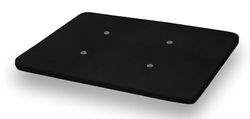 HOGAR24 ES | Base Tapizada con Válvulas de Transpiración | Color Negro | Sin Patas | Medida: 135x190 cm