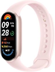 AUTO LABEL. FIRST CLASS DRIVER ACCESSORIES Mi Smart Band 9 Activiteitsarmband, tot 21 dagen autonomie, AMOLED-display met 60 Hz herhaling, 5 ATM, app Mi Fitness, kleur Mystic Rose