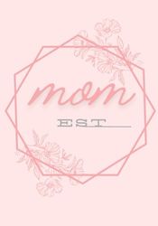 Mom Journal Notebook: Personalizable with Date | 7 x 10" 240 pages