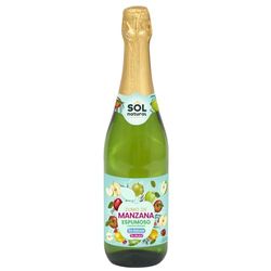 SOLNATURAL Solnature Mousse Pomme sans Alcool 750 ML, Standard, 750 milliliters