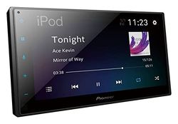 Pioneer SPH-DA360DAB - Reproductor Multimedia con Pantalla táctil 2 DIN de 6,8 Pulgadas con Wi-Fi, Apple CarPlay y Android Auto inalámbrico, USB Mirroring Bluetooth, Dab/Dab+, EQ de 13 Bandas
