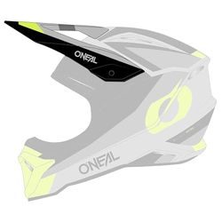 O'NEAL Visor 1SRS ungdom hjälm stream svart/neongul