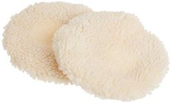 WEN 10A345 Wool Polishing Bonnets (2 Pack), 10"