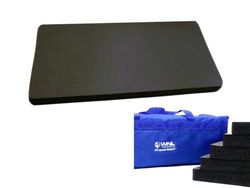 WNL Products Practi-MAT - Set di 5 ginocchiere imbottite per allenamento CPR e RCP, con borsa per il trasporto