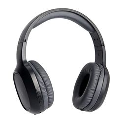 Vultech Crab2 HBT-11BK Rev. 2.1 Over Ear Wireless Bluetooth 5.3 Aux Casque avec Microphone, contrôle de Piste, Gestion des appels, Charge Type-C 12 Heures, couplage Automatique Android/iOS