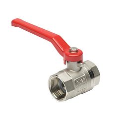Cornat FLOR92615 Robinet à Boule Laiton Mat-Chromé 1''