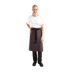 Chef Works A907 Bistro Apron, Regular, Charcoal
