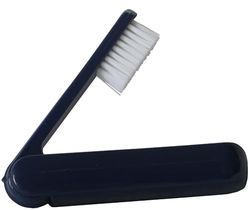 C.A.O. - Brosses à Dents/Tubes en Plastique - Longueur 14,5 cm (dépliée) - 8 cm (pliée) - Largeur 1,7 cm