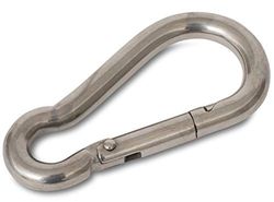 Windhager – Mousqueton/Mousqueton, Acier Inoxydable, Accessoires pour côté, 1 pièce
