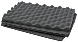 PELI 1086 set schiuma di ricambio, accessorio per valigia Protector originale, compatibile 1085, colore: Nero