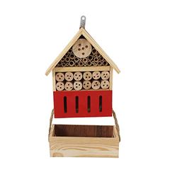 PLANETE Plant – insectenhotel met bloembak en zaden om te planten – ontdekkingsset en natuur – 170031 – hout – tuin – natuur – plant – bloemen – spel voor kinderen – vanaf 4 jaar