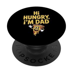 Divertido papá hambriento papá broma diciendo frase familiar divertida PopSockets PopGrip Adhesivo