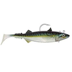 Jackson Sea The Mackerel 23 cm Green Mackerel Rigged Caoutchouc Poisson