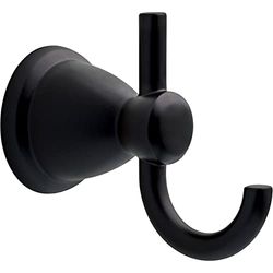 Franklin Brass KIN35-MB Kinla - Ganchos para Colgar, Gancho para Bata, Color Negro Mate