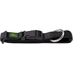 Hunter Vario Plus Collier pour Chien en Nylon, Noir, M/2,0 cm