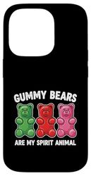 Gummy Bear Spirit Animal Funny Candy Lovers Kids Girls Case for iPhone 14 Pro