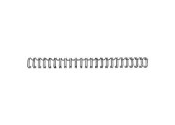 GBC Dorsi metallici A5 3:1 12.5mm 250pz - Nero - RE510810