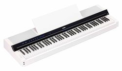 Yamaha P-S500 - Piano Digital Smart con 88 Teclas, Teclado GHS Ponderado, Luces LED, Bluetooth, VRM, 660 Voces, Grabación de Audio/MIDI - Blanco