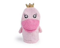 Isabelle Laurier - Gant de Toilette Amusant pour Enfant 100% Coton - Gant de Bain éponge pour bébé - Modèle Princesse, Rose