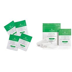 Collistar Soluzione Snellente Drenante, Refill per Bende, il Kit contiene 4 Buste Refill Monodose & Bende Snellenti Drenanti, trattamento professionale a casa