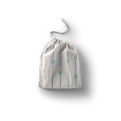 Bonamaison Printed Cotton Produce Bag with Drawstring, Reusable Grocery Bag, Biodegradable Eco-Friendly Bags, Travel Pouch, Sachet Bags, Shopping Bag, Eco Friendly, Foldable, Size: 12x15 cm