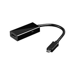 Adaptateur MHL, 11 Pôles, Noir, 0.2m Longueur de Câble