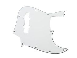 Dimavery Cover pickguard module for bass white JB-bass