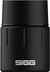 Sigg Gemstone Food Jar Obsidian (0.5 L), Portavivande Termico, Anche Per Scuola ed Escursioni, Pratico Contenitore Termico in Resistente Acciaio 18/8