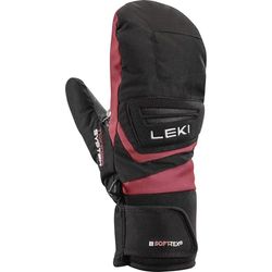 LEKI Griffin - Guanti 3D per bambini, colore: nero/rosa