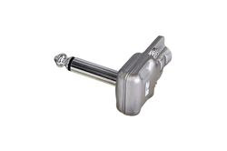REAN RP2RCF Fiche jack coudée plate à 2 broches TS Pancake 6,3 mm pour effets