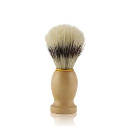 PARENCE.- Brocha de afeitar con mango de madera - Diseño clásico y elegante, universal