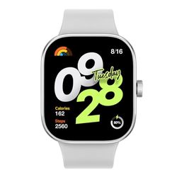 Xiaomi Redmi Watch 4 1.97 Inch AMOLED Display, 20 Days of Battery Life, 150 + Sports Modes, Built-in GPS, Rotating Crown, Grey, grey, One Size