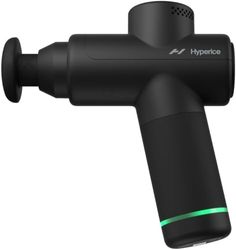 Hypervolt Go 2 in Black - Featuring Quiet Glide Technology - Handheld Percussion Massage Gun | 3 Speeds, 2 Interchangeable Heads | Helps Relieve Sore Muscles and Stiffness (Hypervolt Go 2 Zwart)