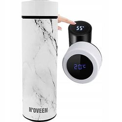 KUBEK LED Noveen Marble Termos Flask