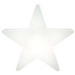 8seasons - Shining Star, plafoniera con illuminazione LED, LED-RGB, 40 cm