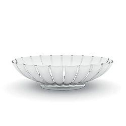 Guzzini - Grace, skål/frukttallrik – transparent, 30,5 x 37,5 x H 9 cm – 29790 000