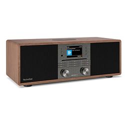 Technisat DIGITRADIO 650 - Compact systeem met 70 watt 2.1 luidsprekersysteem (muzieksysteem met internetradio, DAB+, FM, CD-speler, Bluetooth, app-bediening, Qi-oplaadstation, Spotify & Amazon Music)