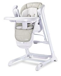 TERO-761 2-in-1 babystoel + elektrische babyschommel indigo grijs