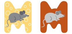 small foot letterset voor kinderkamer M gemaakt van FSC® 100% gecertificeerd hout, dierenletters om te verzamelen, 12520