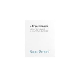 Supersmart - L-Ergothioneine 5 mg - Anti Inflammatory & Antioxidant Supplement - Protect Mitochondria | Non-GMO & Gluten Free - 30 Vegetarian Capsules