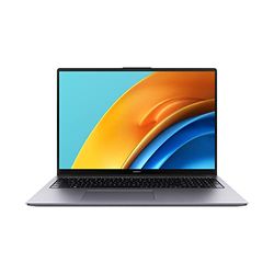 HUAWEI MateBook D16 16 pollici Full HD laptop (Intel Core i5-12450H, 16 GB RAM, 512 GB SSD, Windows 11) grijs - Spaans QWERTY-toetsenbord