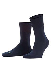FALKE Uniseks-volwassene Sokken Run U SO Katoen Dun eenkleurig 1 Paar, Blauw (Marine 6120), 39-41