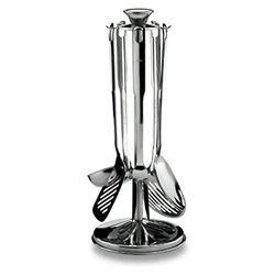Lacor - 62601 - Conjunto de cozinha 5 peças de pé giratório Super Monoblock Inox.