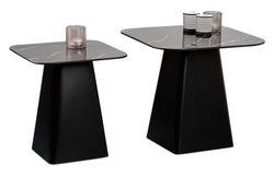 M2 Kollektion 2 tavolini Lissi, 50 x 46 x 50 cm, 40 x 42 x 40 cm (larghezza x altezza x profondità)