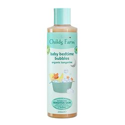 Childs Farm | Baby Bedtime Bubble Bath 250ml | Organic Tangerine | Gently Cleanses & Soothes | Suitable for Newborns with Dry, Sensitive & also safe for people who may be prone to eczema
