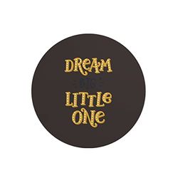 Questo Casa, Round Digital Printed Mouse Pad, Non-Slip Base, for Office and Home, Diameter:22cm