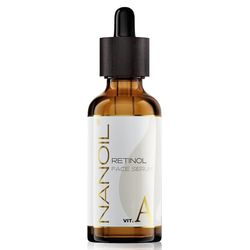 Nanoil Retinol Face Serum 50ml - Smoothing, Rejuvenating, Face-Lift Serum with Vitamin A