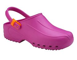 Rekordsan Zueco Sanitario Ligero Color Fucsia Talla 35-1 unidad